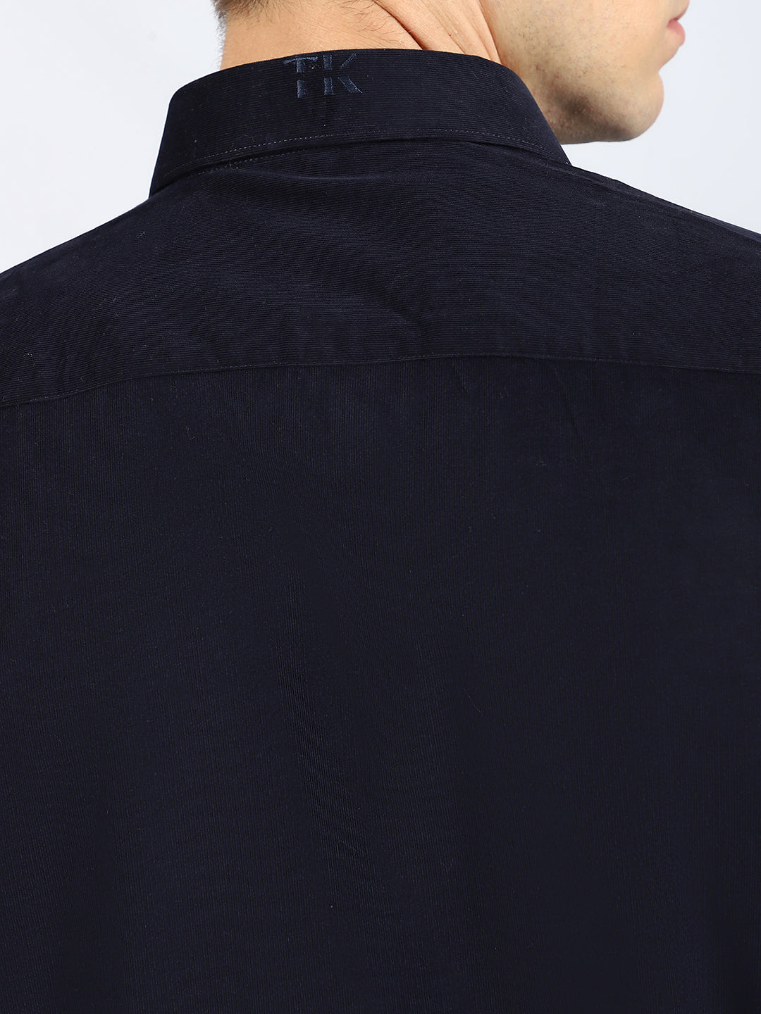 Lightweight Navy Corduroy Shirt