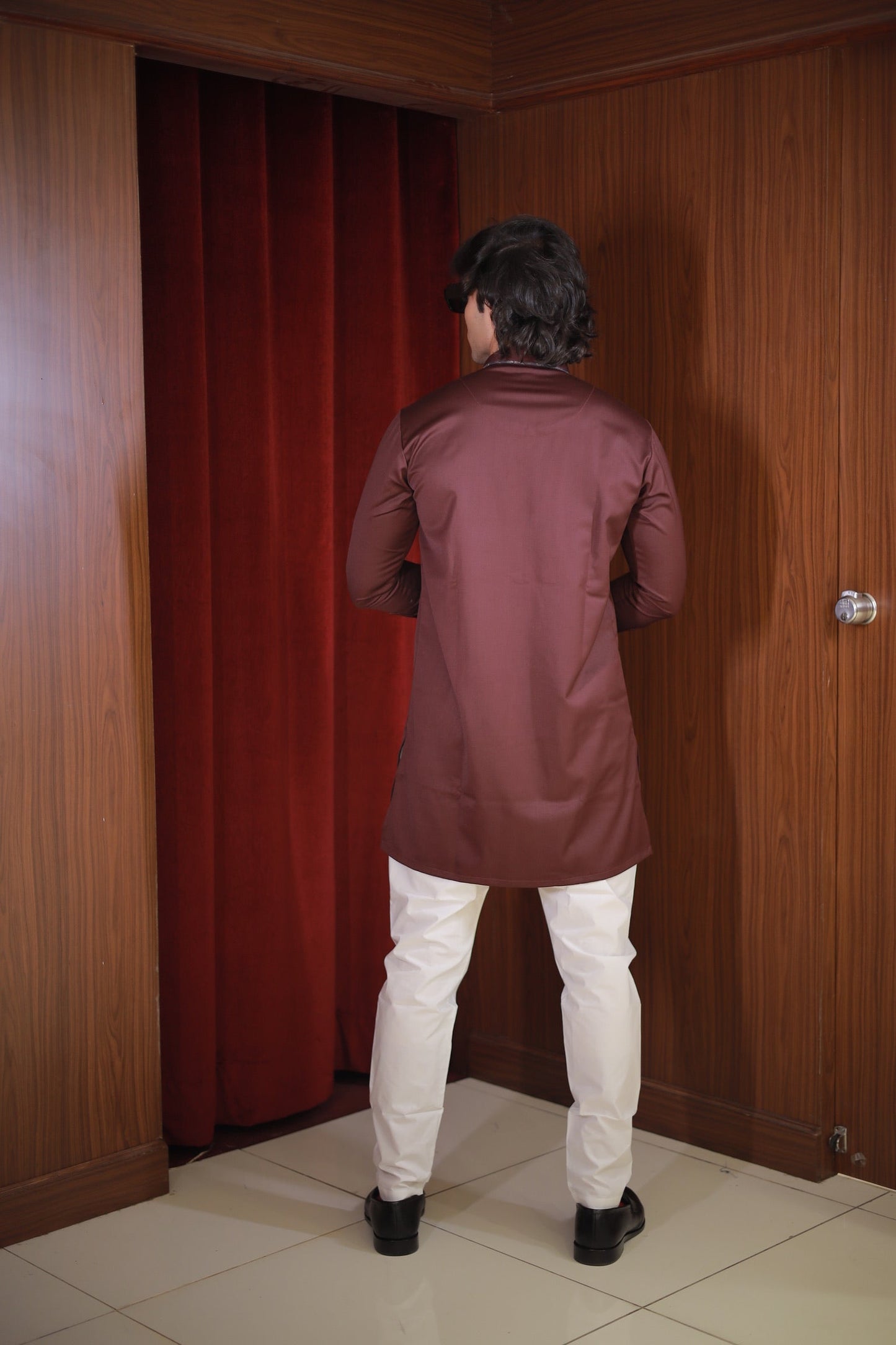 CLASSIC MAROON KURTA SET