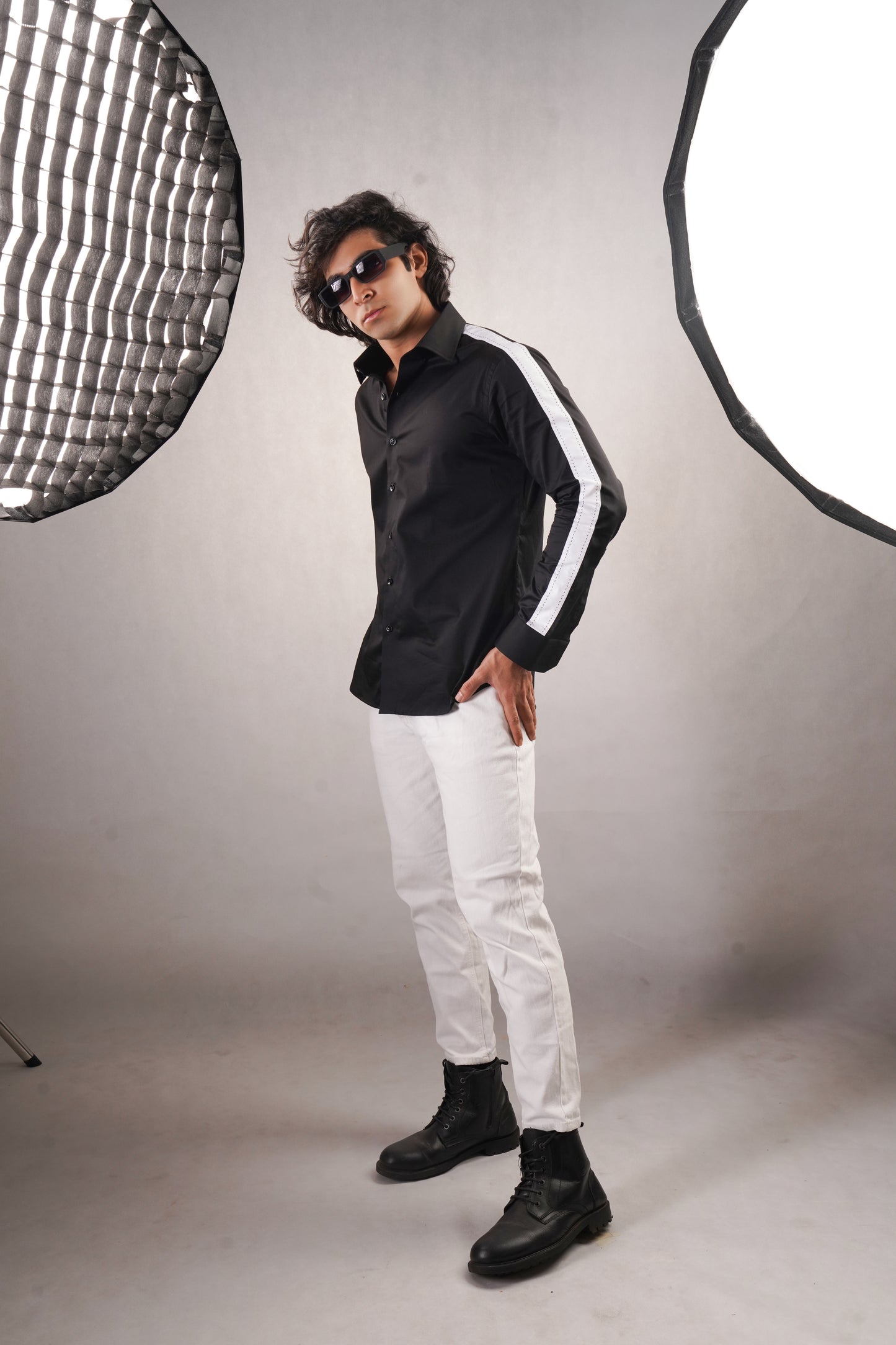 HYPERLINE BLACK SHIRT