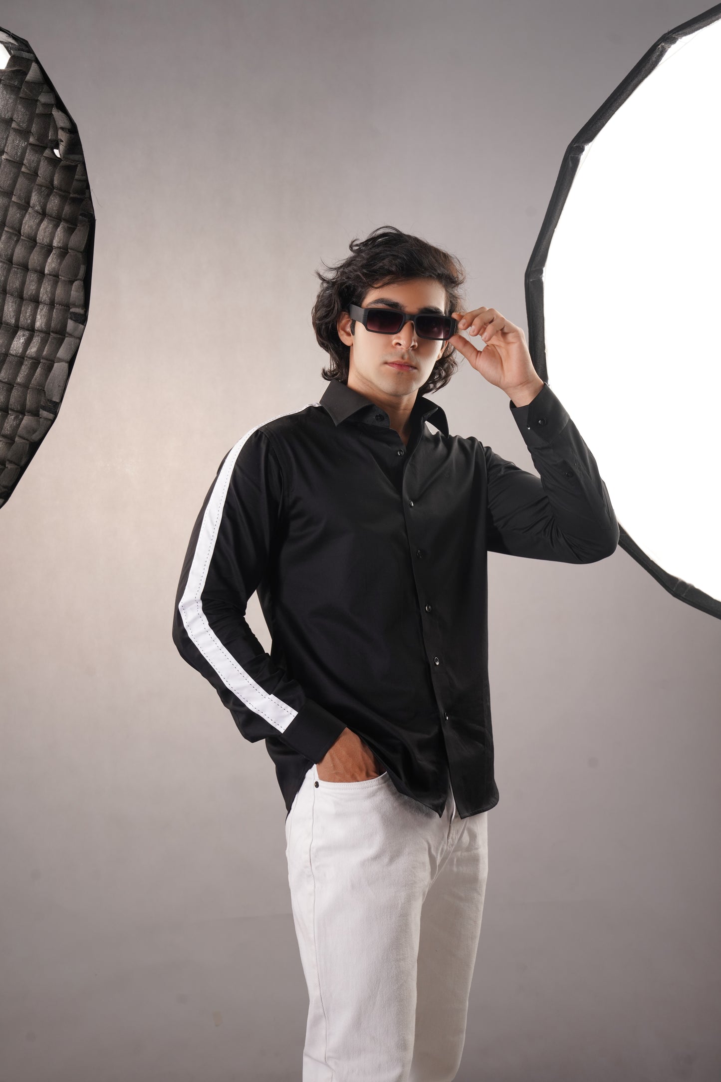 HYPERLINE BLACK SHIRT