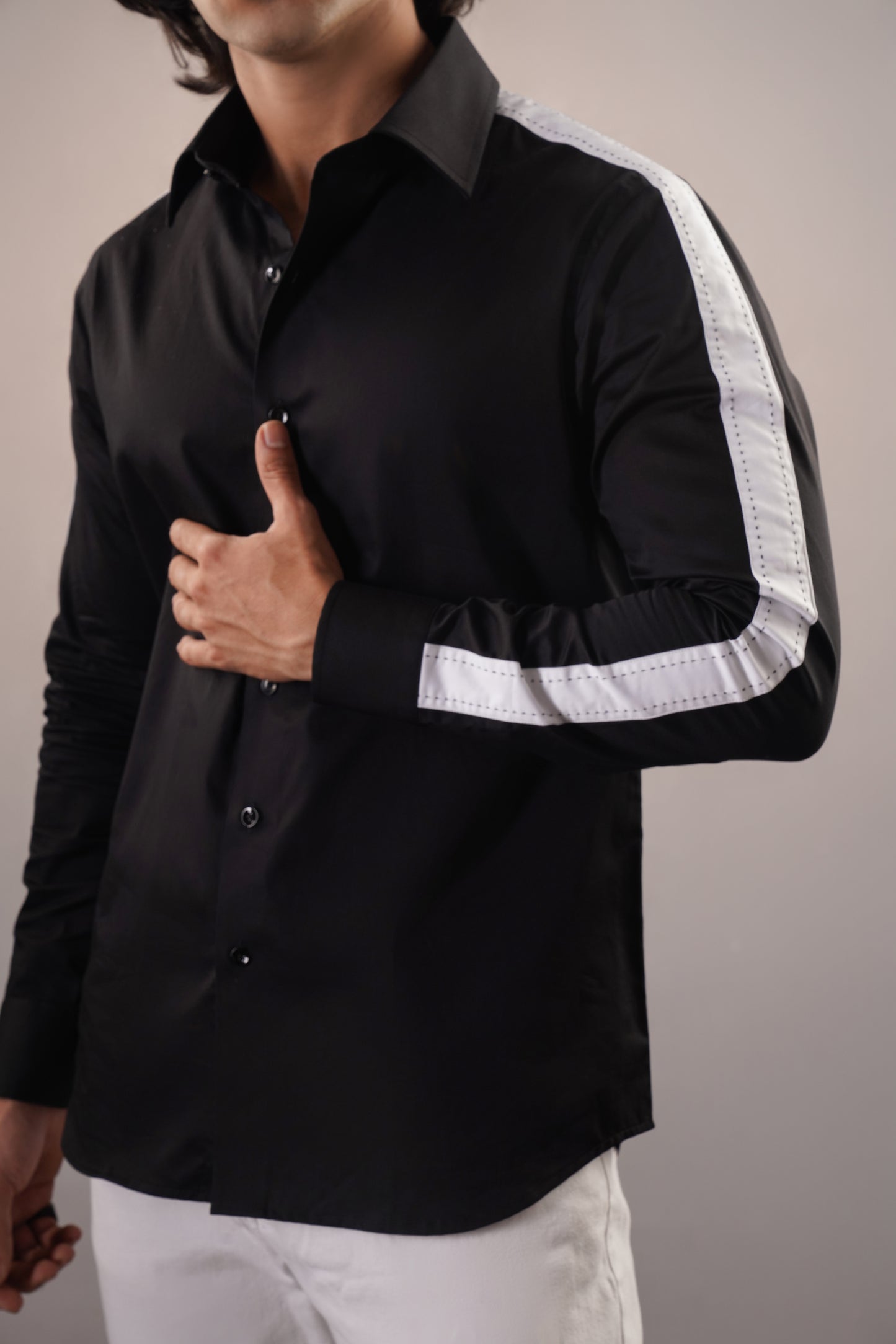 HYPERLINE BLACK SHIRT