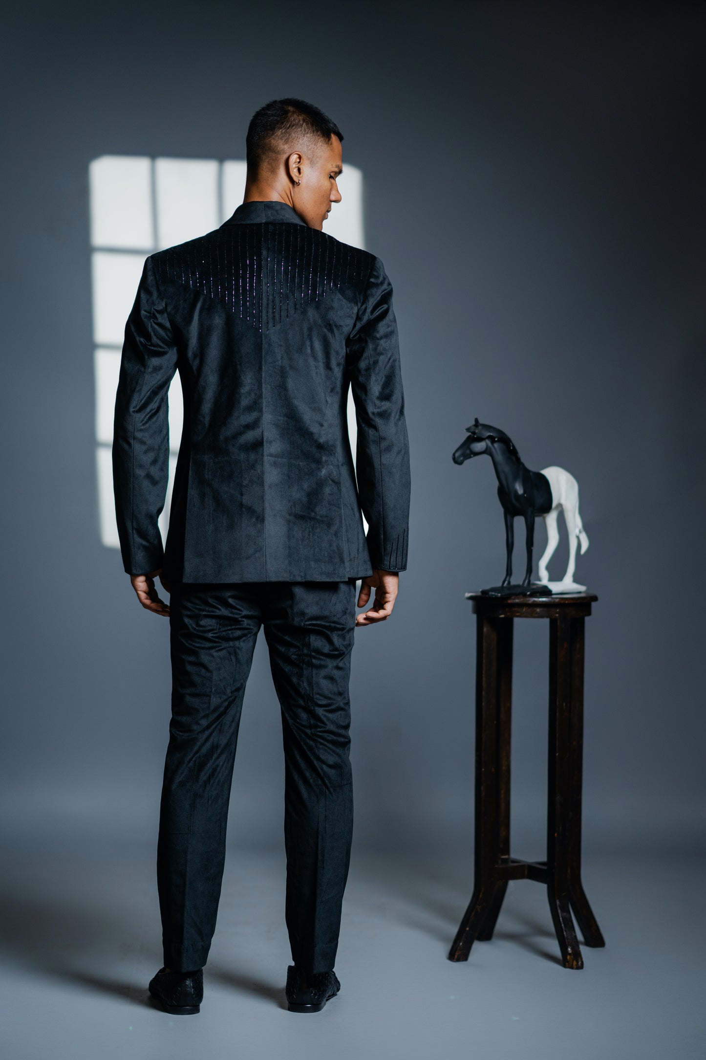 Black Velvet Starlight Tuxedo