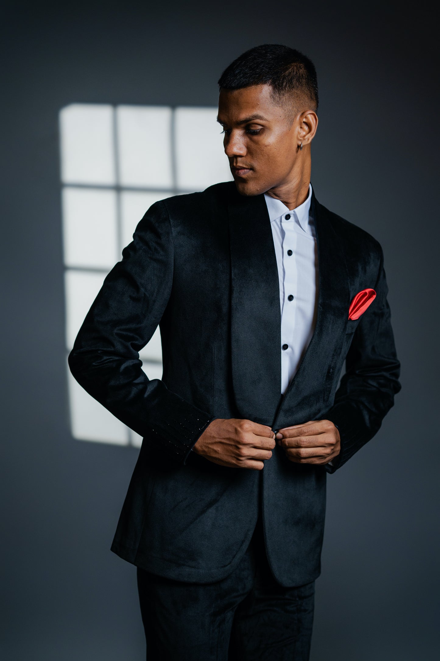 Black Velvet Starlight Tuxedo