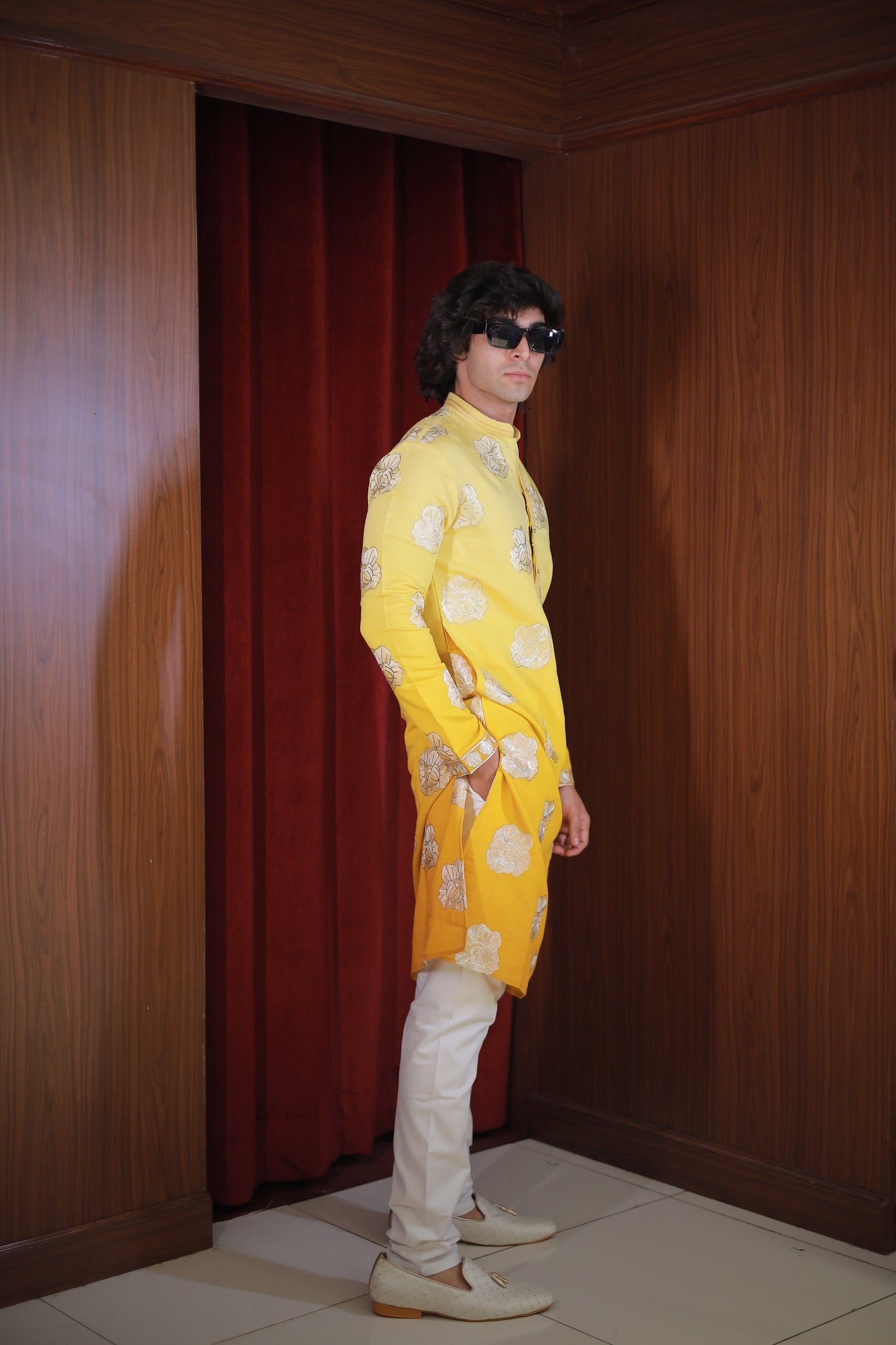 OMBRE YELLOW KURTA