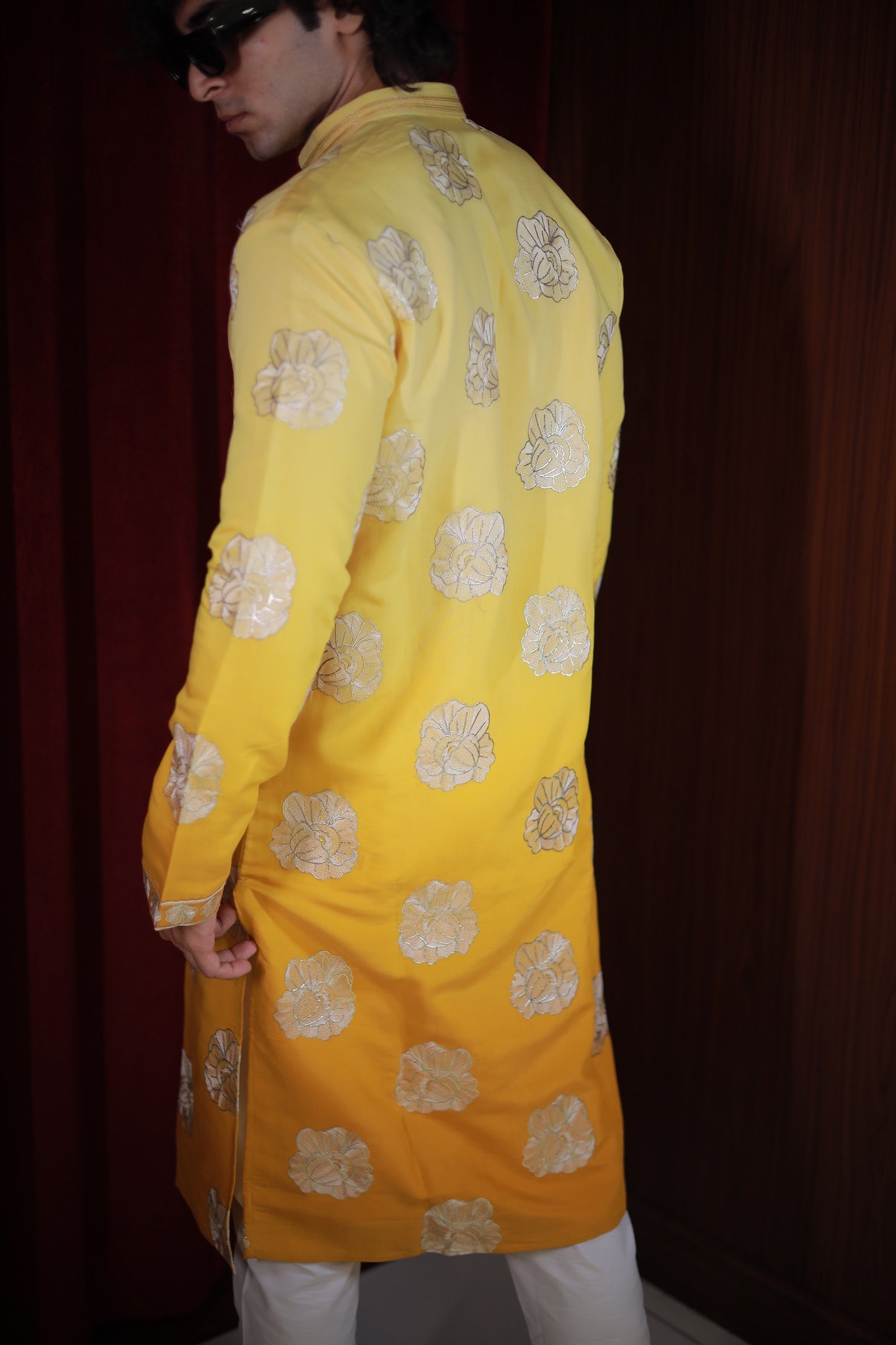 OMBRE YELLOW KURTA
