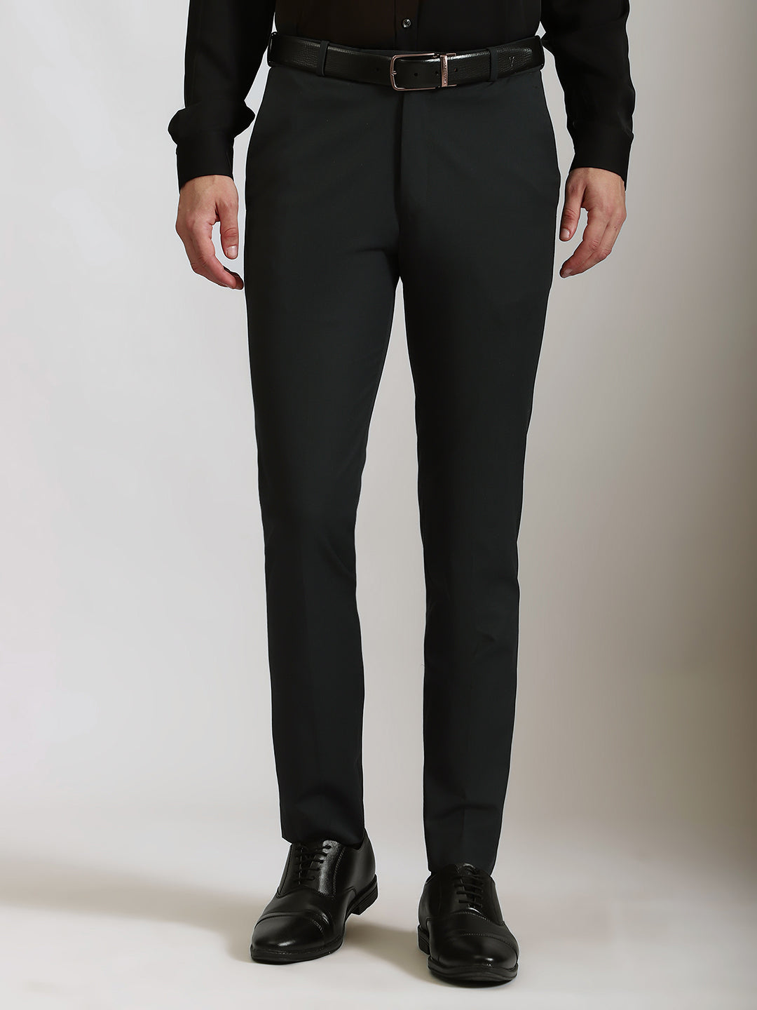Dark Grey 4-Way Stretch Trousers