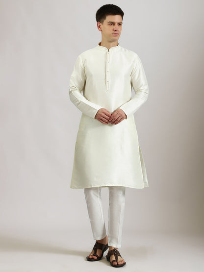 The Classic Pale Green Kurta