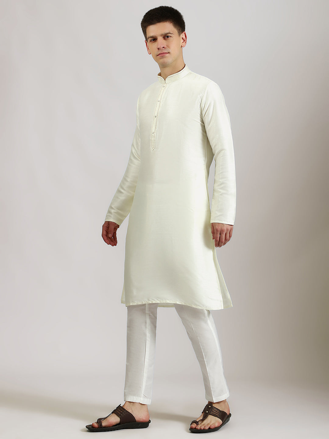 The Classic Pale Green Kurta