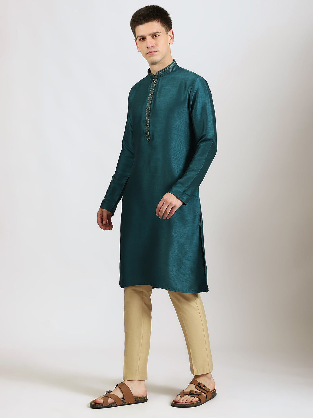 The Classic Green Kurta