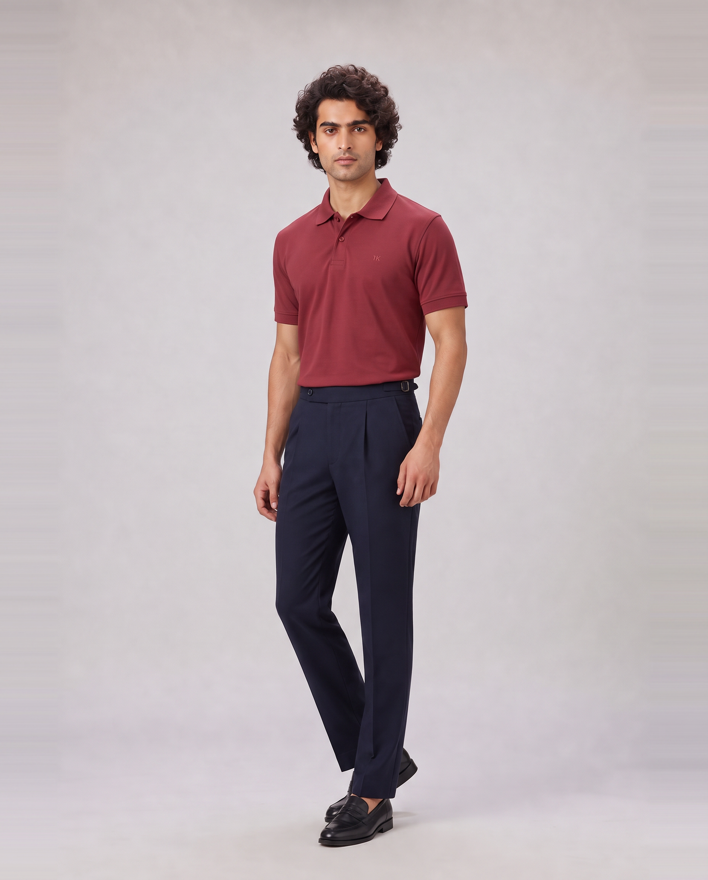 MAROON EXECUTIVE TUCK-IN POLO