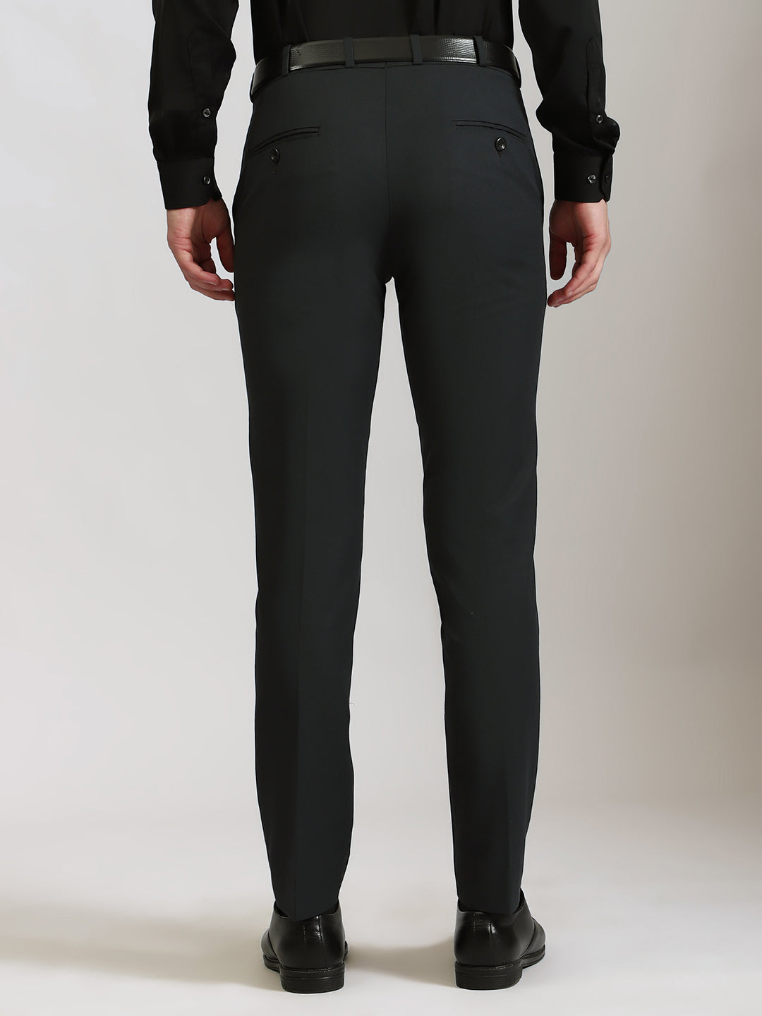 Dark Grey 4-Way Stretch Trousers