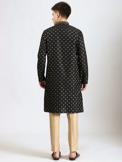 Traditional Black Kurta