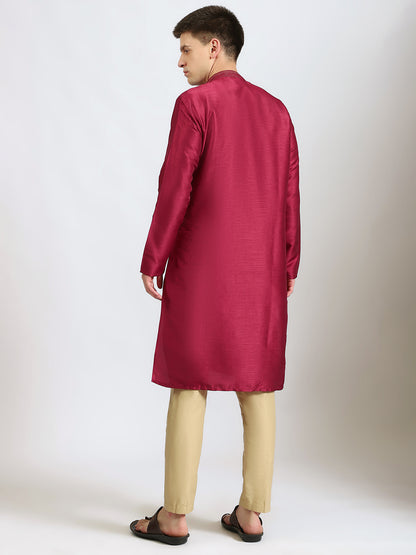 The Classic Maroon Kurta