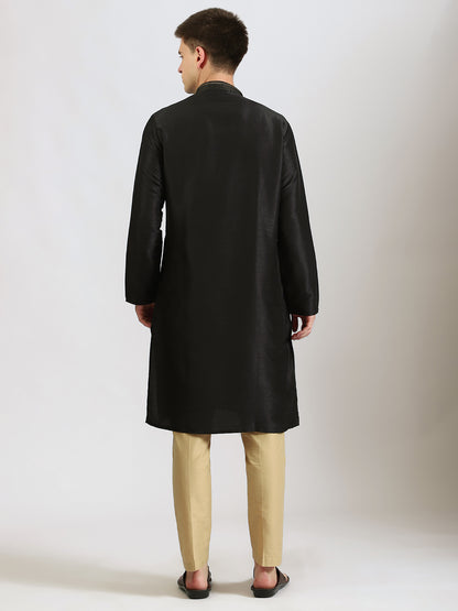 The Classic Black Kurta