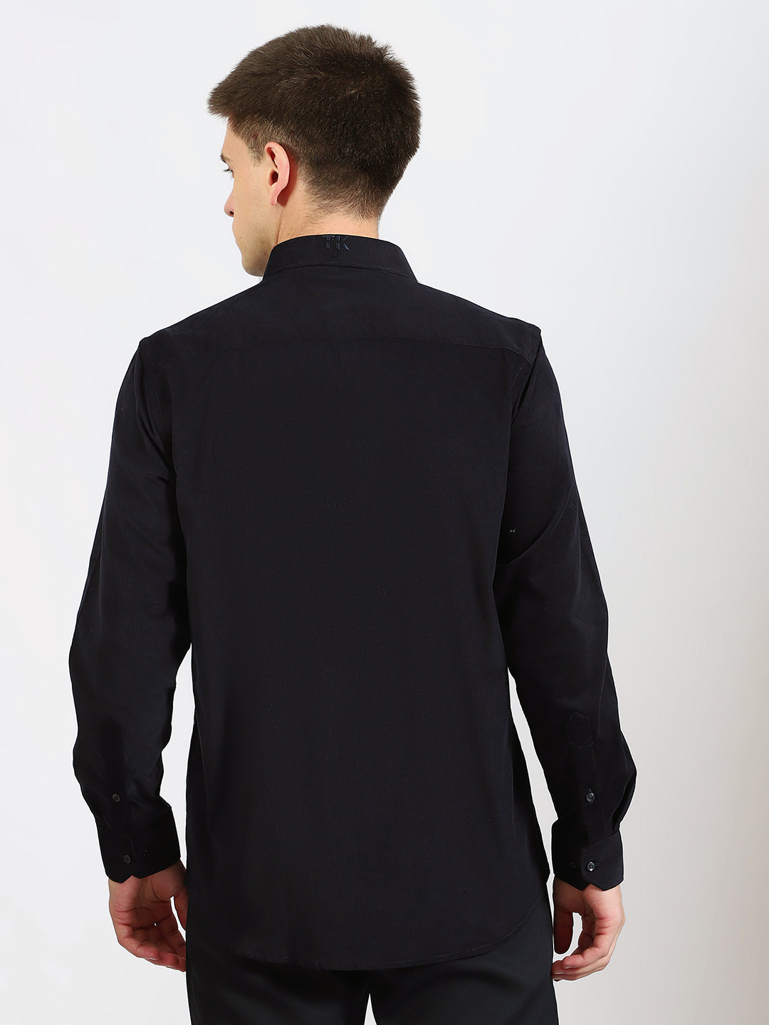 Lightweight Navy Corduroy Shirt