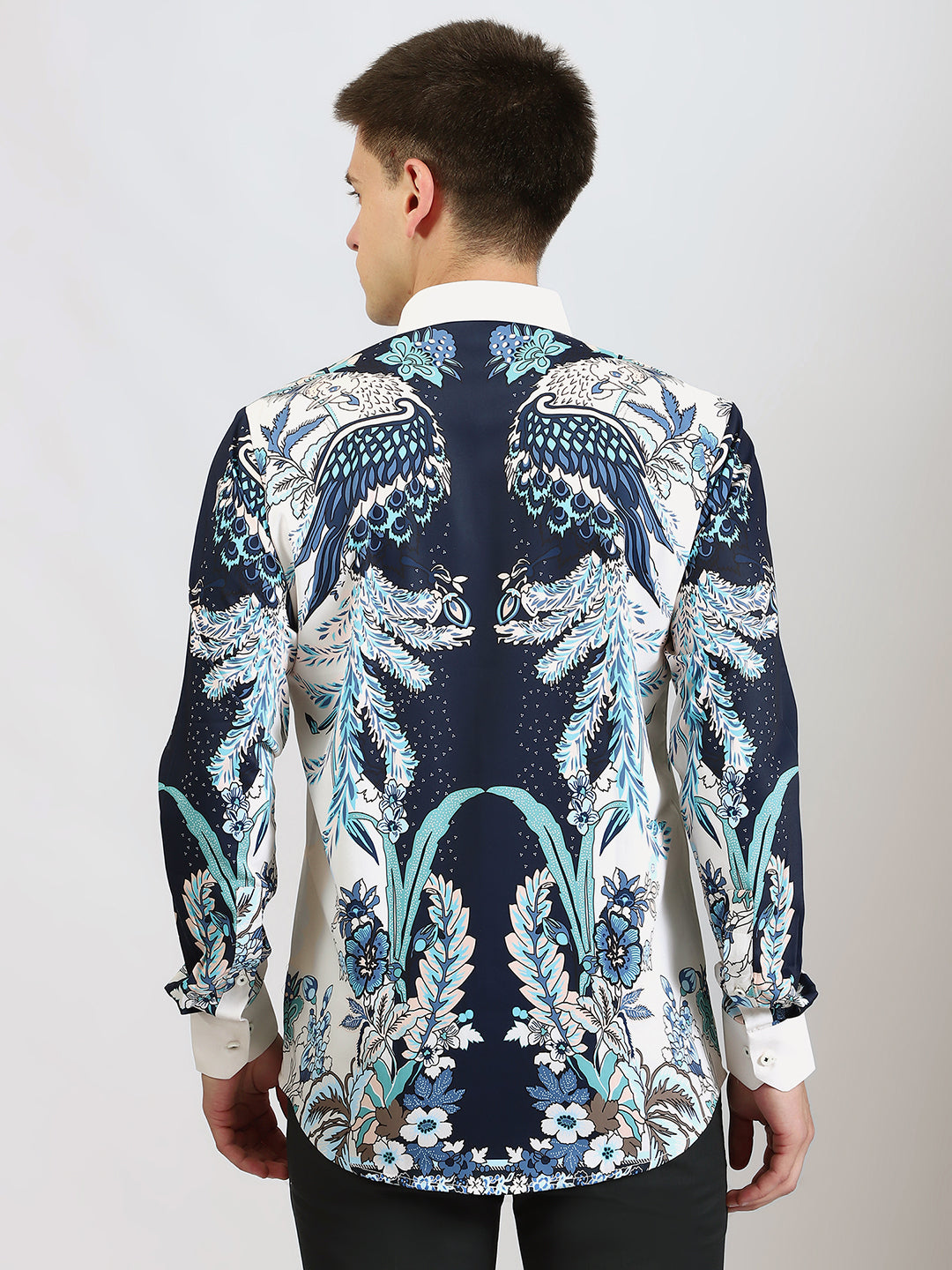 Blue Lagoon Printed Shirt