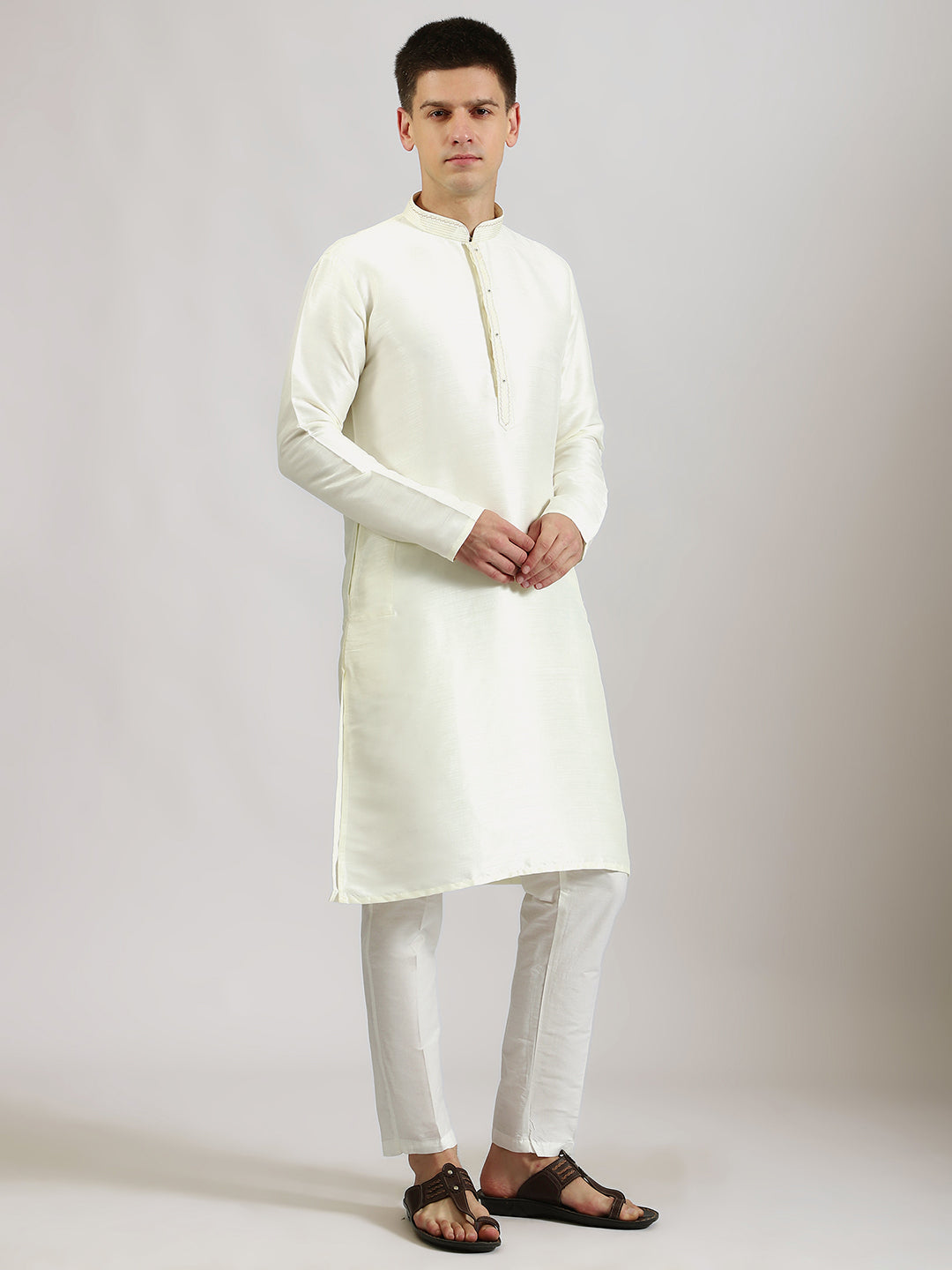 The Classic Pale Green Kurta