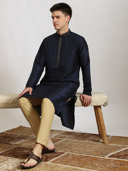 The Classic Navy Kurta