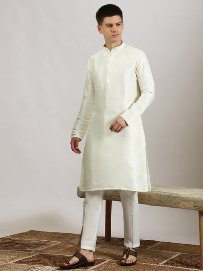 The Classic Pale Green Kurta