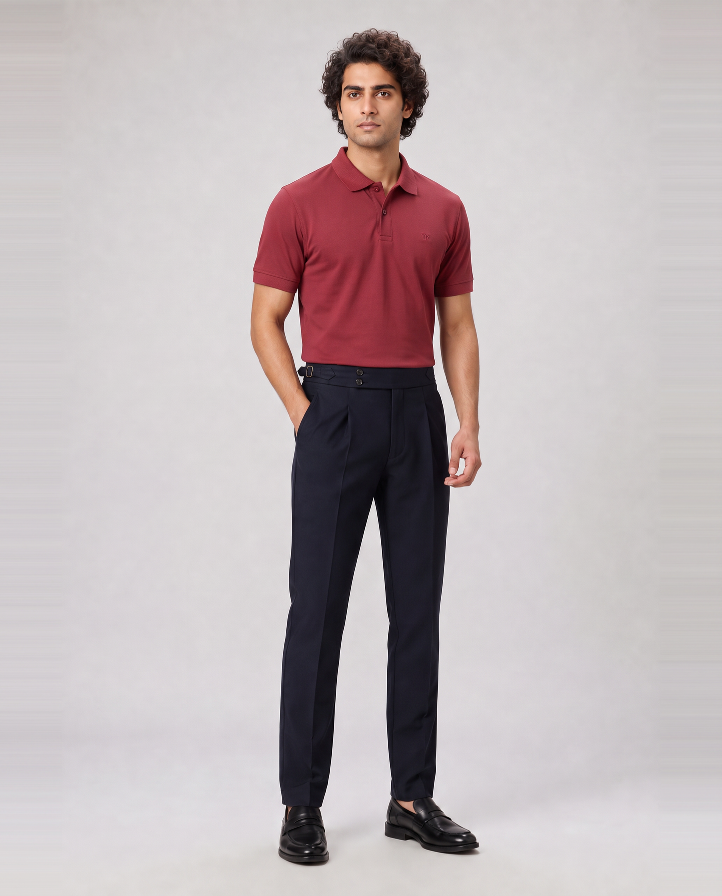 MAROON EXECUTIVE TUCK-IN POLO
