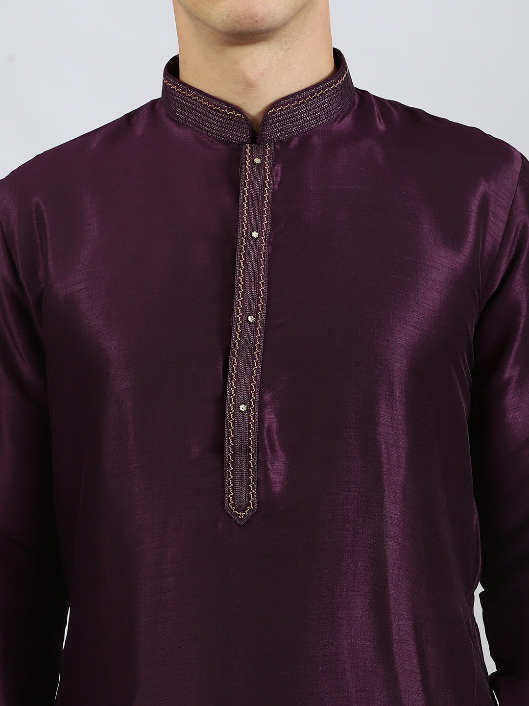 The Classic Deep Purple Kurta