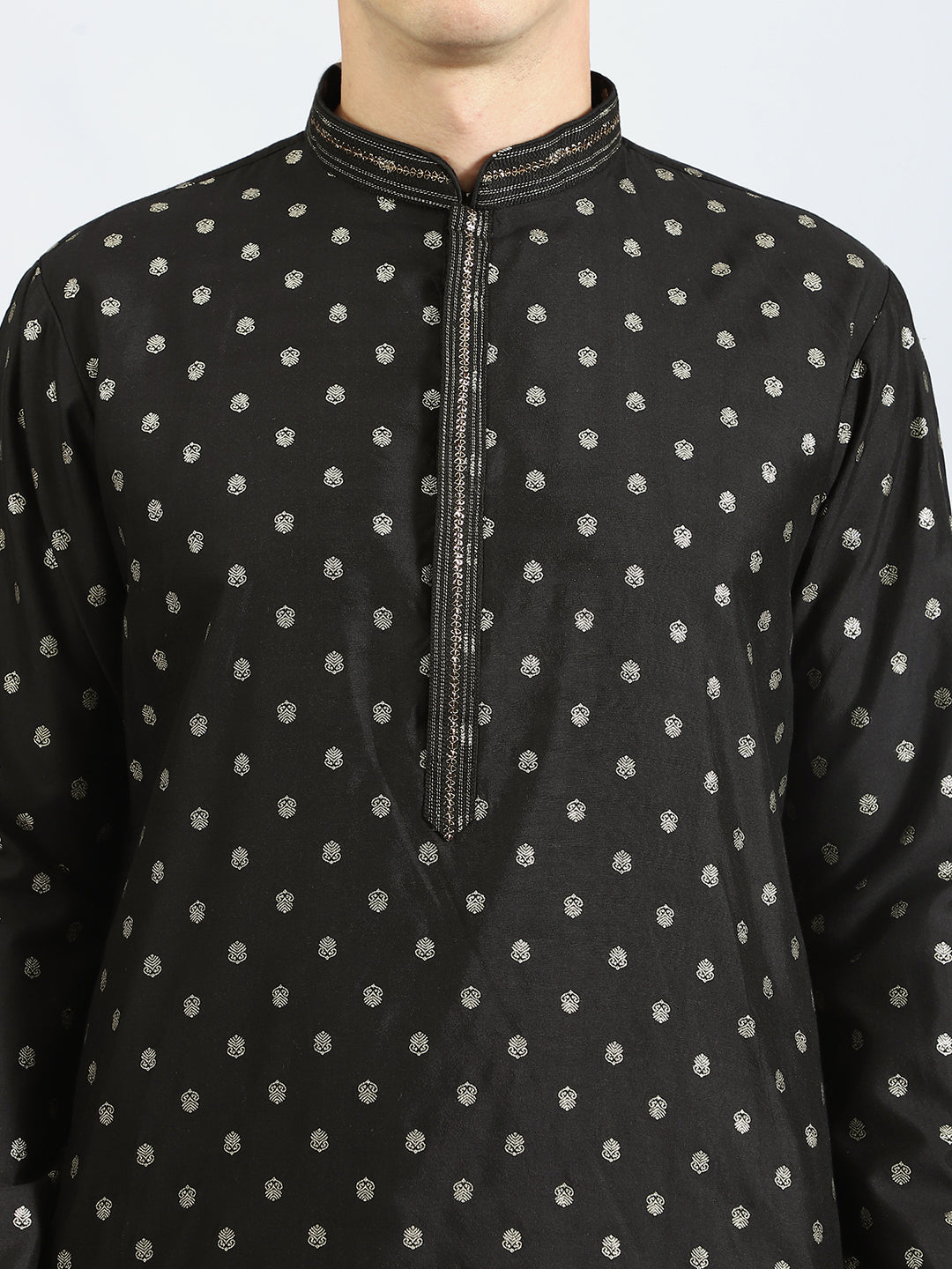 Traditional Black Kurta