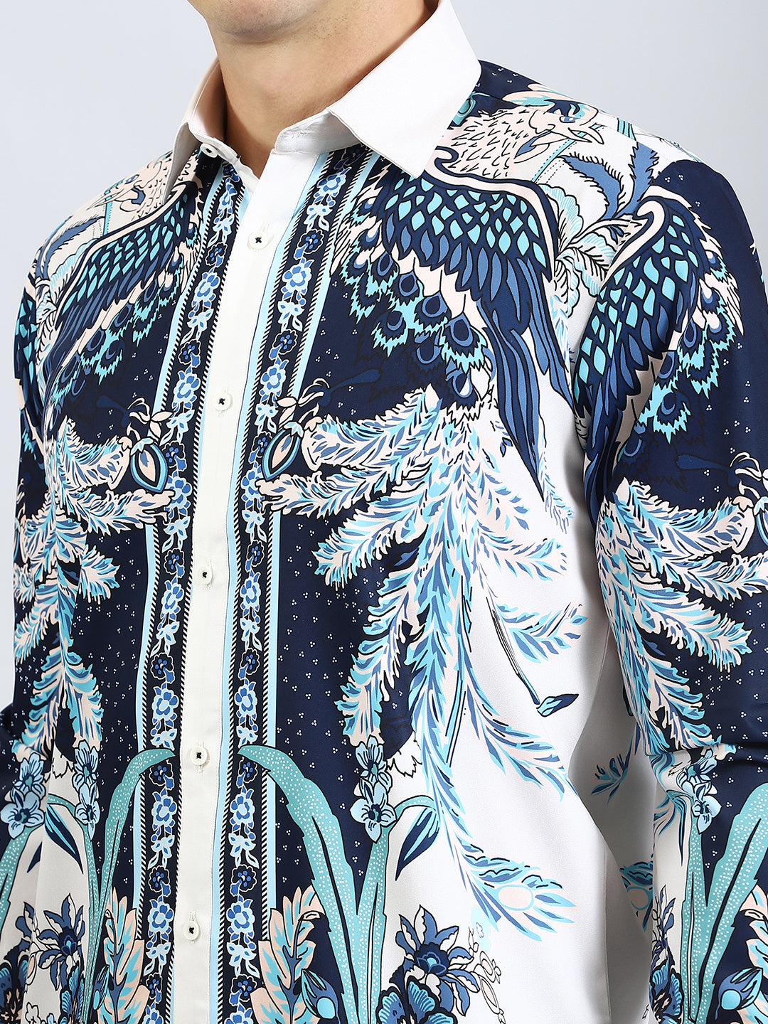 Blue Lagoon Printed Shirt