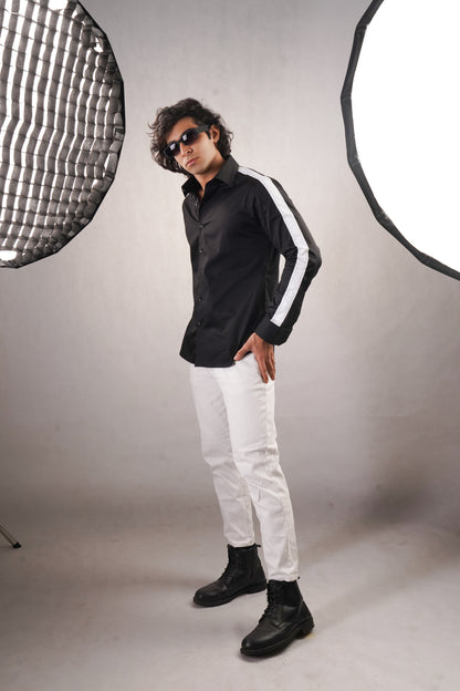HYPERLINE BLACK SHIRT
