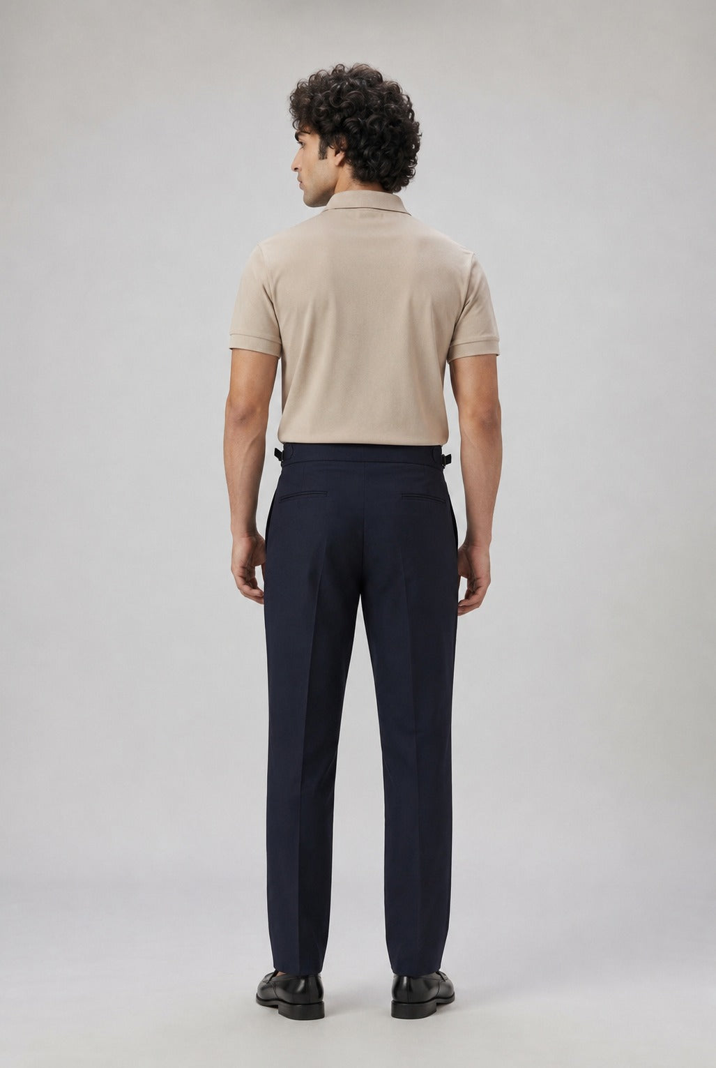 KHAKI PIQUE EXECUTIVE TUCK-IN POLO