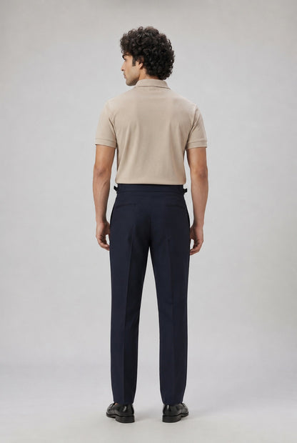 KHAKI PIQUE EXECUTIVE TUCK-IN POLO