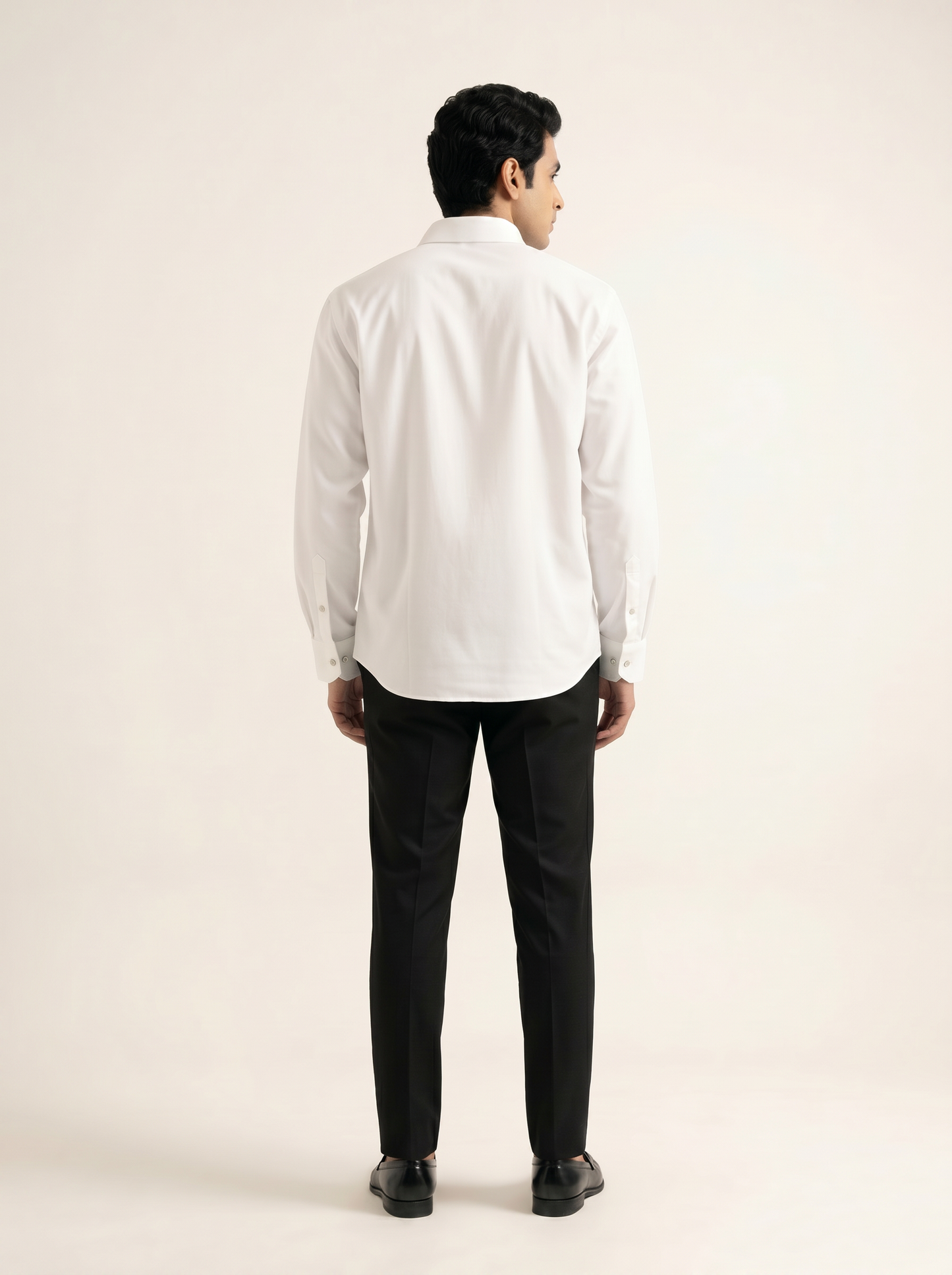 WHITE LIMITED EDITION EMBROIDERED BUTTONDOWN SHIRT