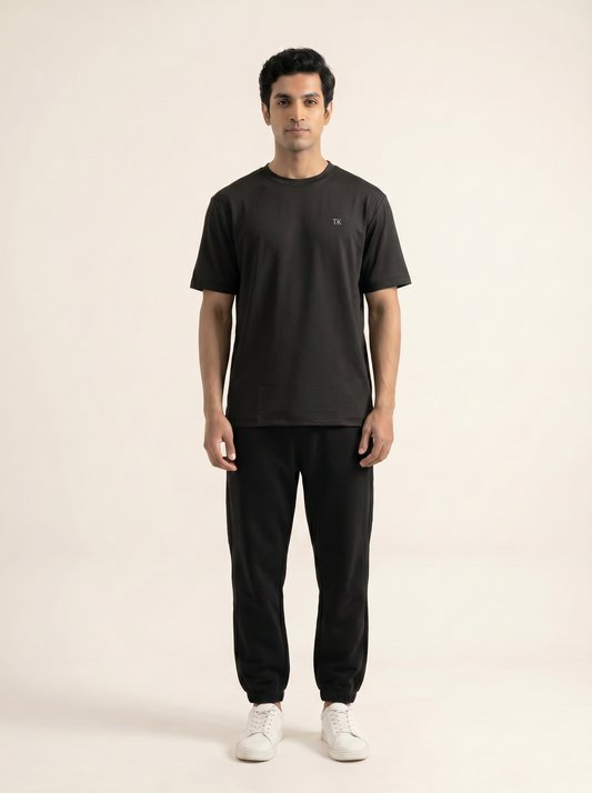 BLACK EVERYDAY ESSENTIAL TEES